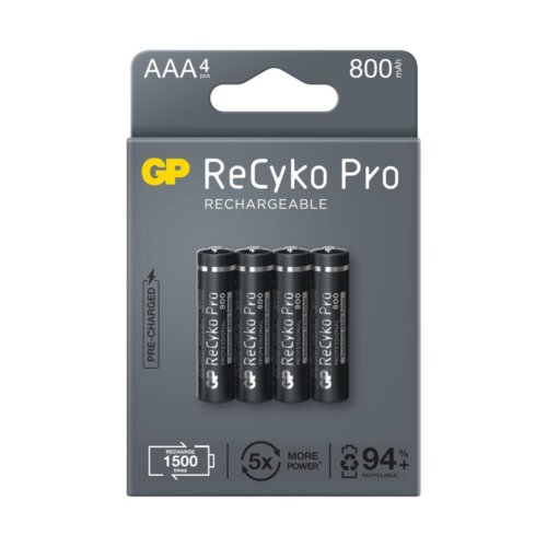 GP Recyko PRO R03/AAA 800mAh Series B4  