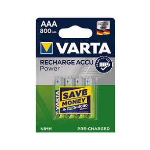 Varta PowerAccu R03/AAA 800mAh B4