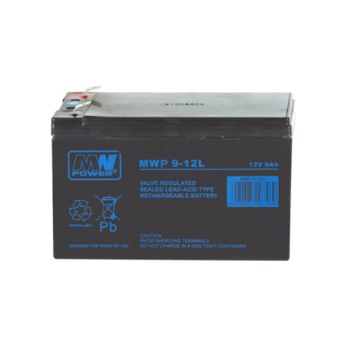 Akumulator żelowy 12V/9Ah MWP T2