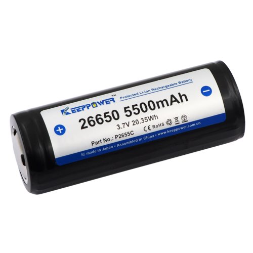 KP ICR26650-550PCM 5500mAh Li-ION