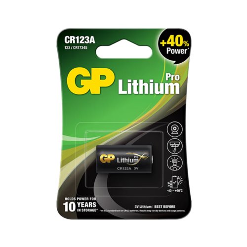 Bateria litowa GP CR123A Pro B1 3,0V    