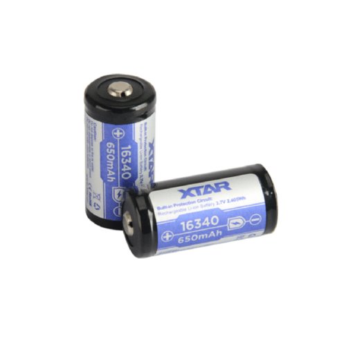 XTAR 16340-65PCM 650mAh Li-ION