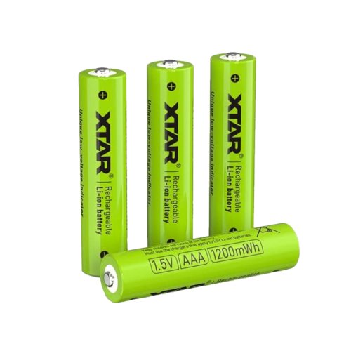 XTAR 10440-1.5V 1200mWh Li-ION AAA BOX4 