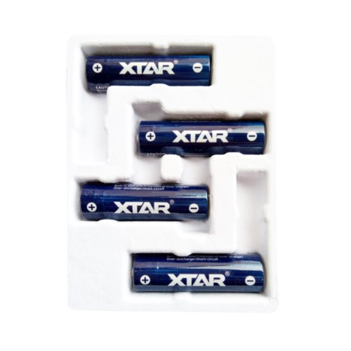 XTAR 14500-1.5V 4150mWh Li-ION AA B4 LED