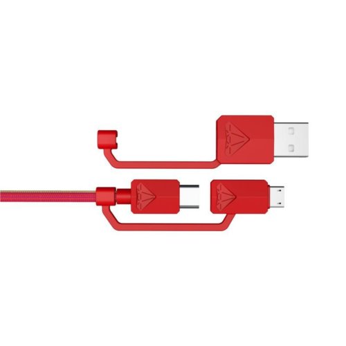 Przewód XTAR PDC-3 USB RED 3A 10Gbps    