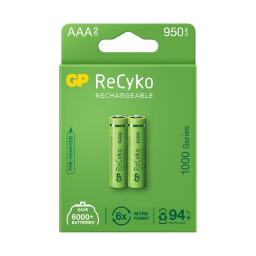 GP Recyko New R03/AAA 1000 Series EB2   