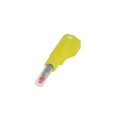 Wtyk bananowy Amass 25.450.3 YELLOW