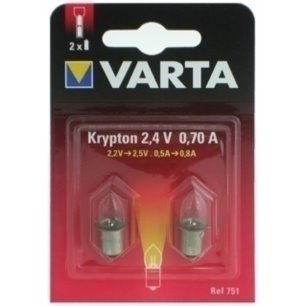 Żarówka VARTA 751 2,5V B2 0,75A         