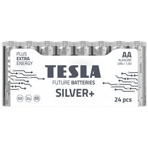 Bateria alk. LR6 TESLA SILVER+ F24 1,5V 