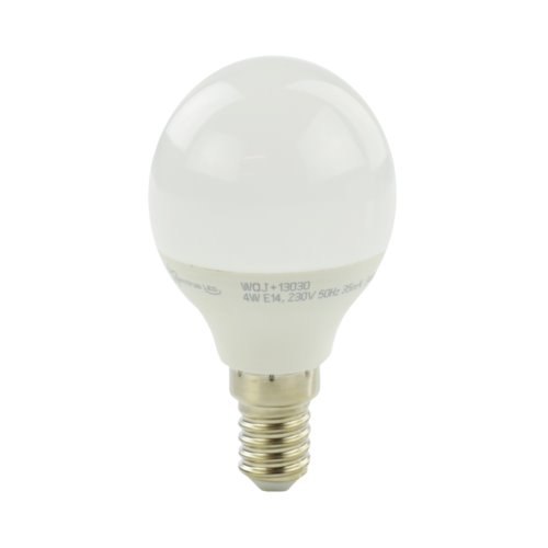 Żarówka SPECTRUM kulka LED E14 4W WW