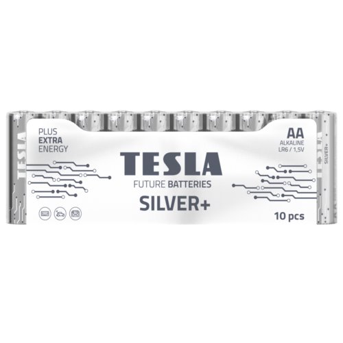 Bateria alk. LR6 TESLA SILVER+ F10 1,5V 