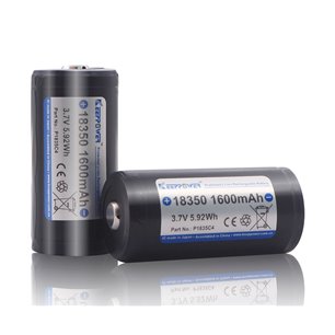 KP ICR18350-160PCM 1600mAh Li-ION       