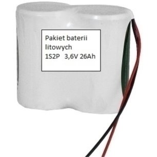 Pakiet baterii litowych D 3,6V 1S2P  HP